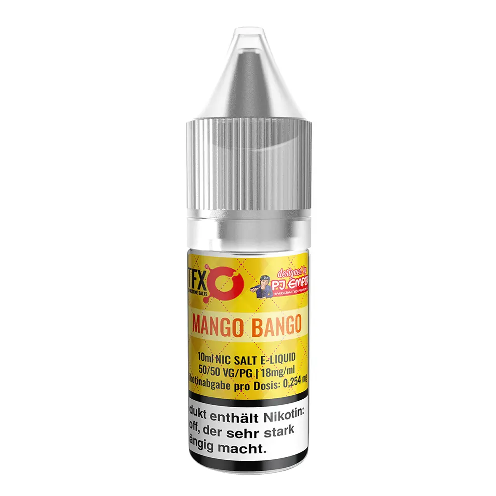 PJ Empire Mango Bango 10ml Nic Salt Liquid 18mg PJ Empire Mango Bango 10ml Nic Salt Liquid 18mg