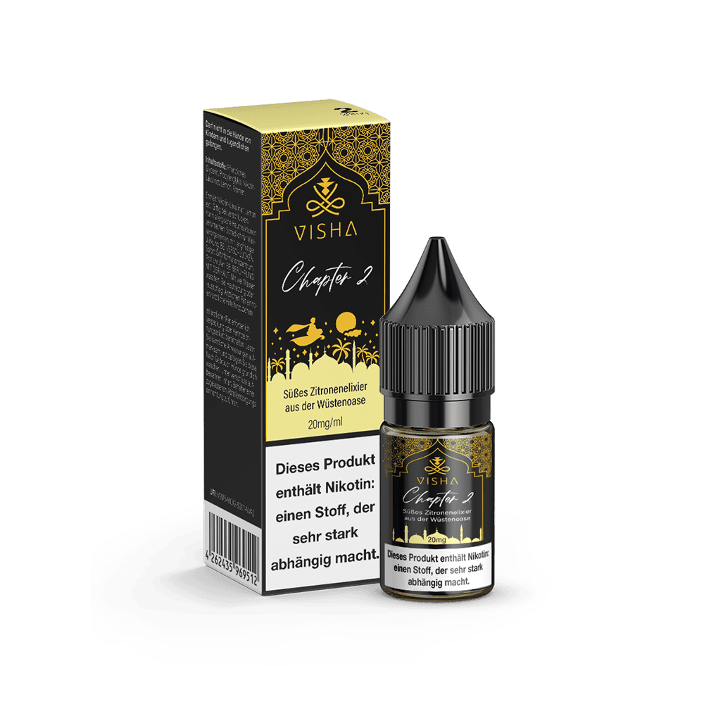 VISHA Nikotinsalz - Chapter 2 - 10ml Liquid 20mg VISHA Nikotinsalz - Chapter 2 - 10ml Liquid 20mg