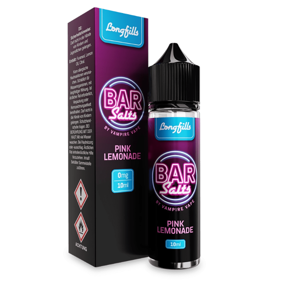 Bar Salts Aroma Longfill - Pink Lemonade - 10ml in 60ml Flasche 