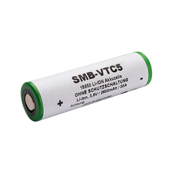 SMB VTC5 3,6V 2600 mAh / 20A 18650