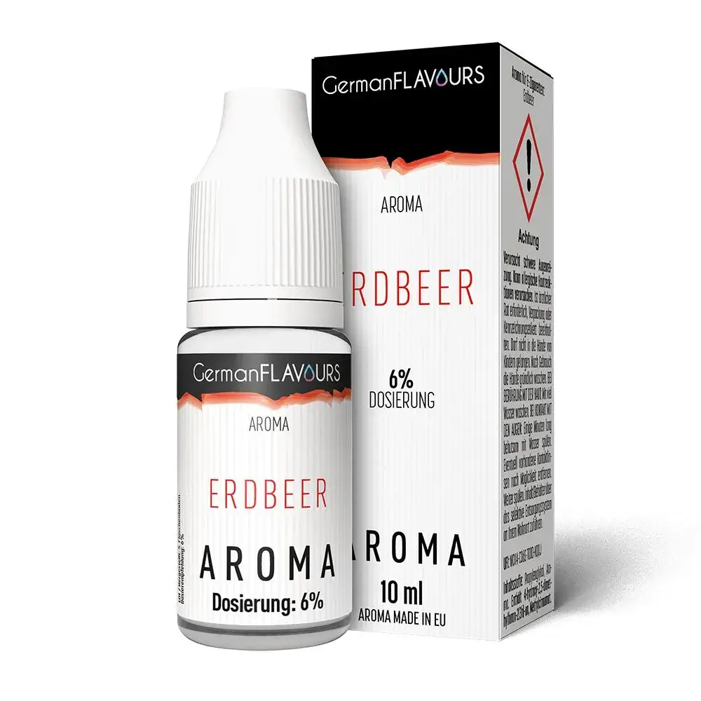 German Flavours - Erdbeer Aroma zum selbst Mischen! German Flavours - Erdbeer Aroma - 10ml