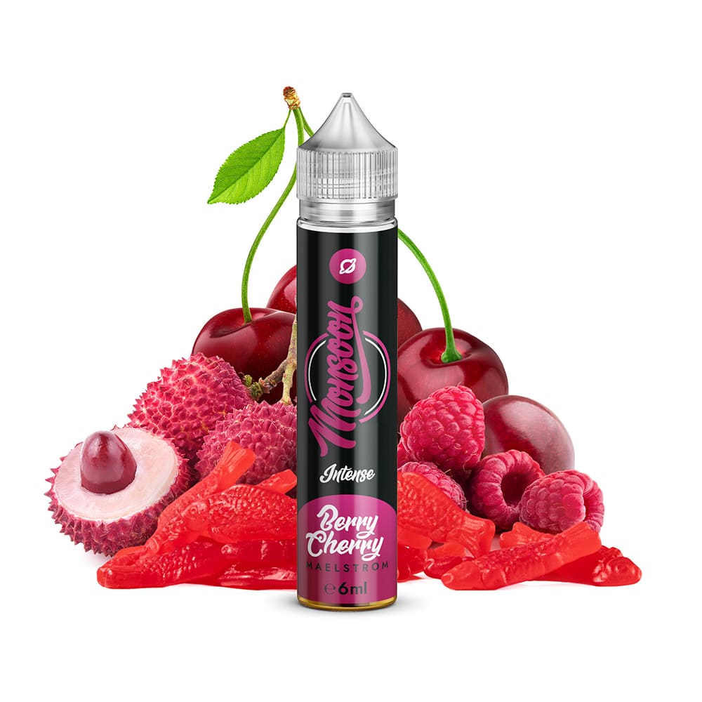 Monsoon Longfill - Berry Cherry Maelstrom - 6ml Aroma in 75ml Flasche Monsoon Longfill - Berry Cherry Maelstrom - 6ml Aroma in 75ml Flasche