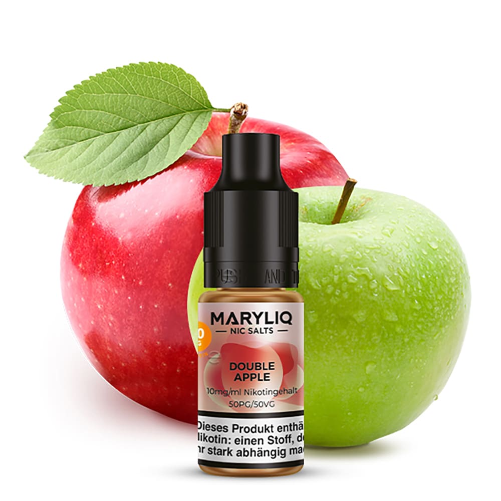 Maryliq Nikotinsalz - Double Apple - 10mg 10ml  Maryliq Nikotinsalz - Double Apple - 10mg 10ml
