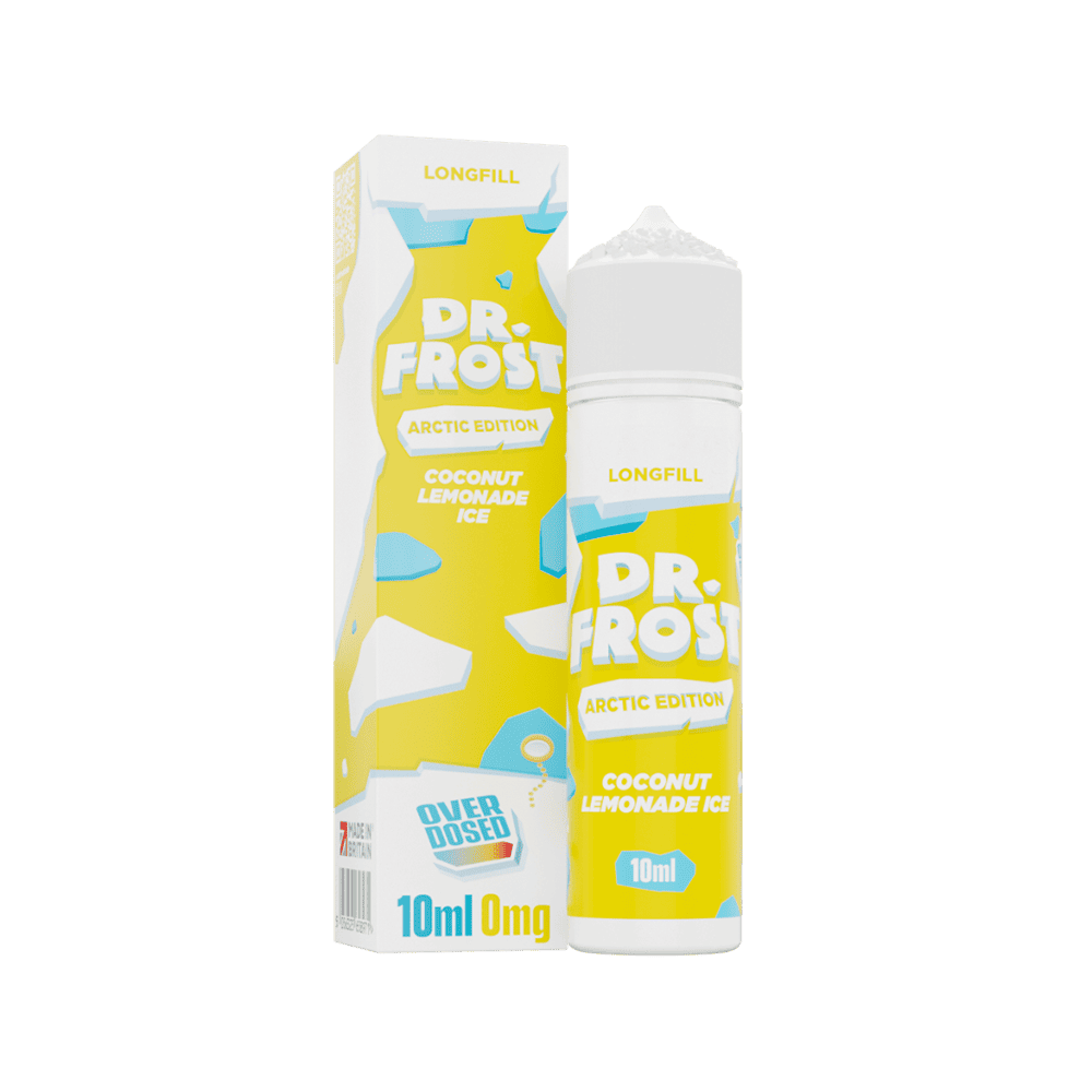 Dr. Frost Longfill - Coconut Lemonade Ice - Overdosed 10ml Aroma in 60ml Flasche  Dr. Frost Longfill - Coconut Lemonade Ice - Overdosed 10ml Aroma in 60ml Flasche