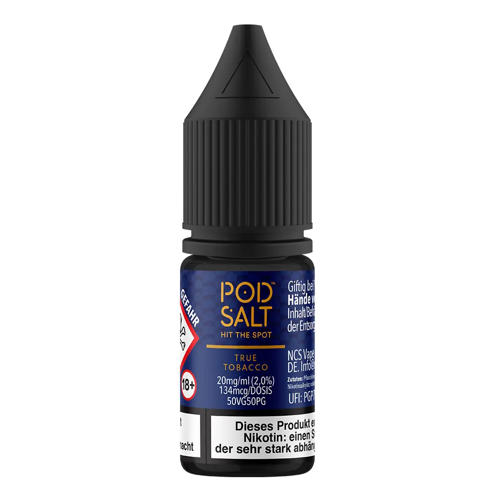Pod Salt Origin Nikotinsalz - True Tobacco - Liquid 20mg 10ml 