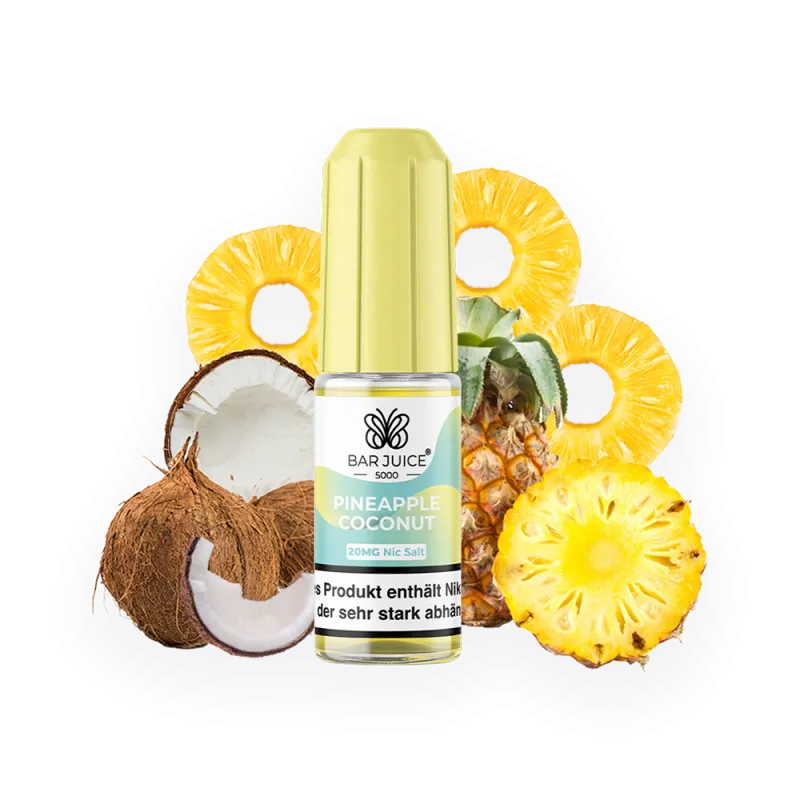 Bar Juice 5000 - Pineapple Coconut 10ml Nikotinsalz Liquid