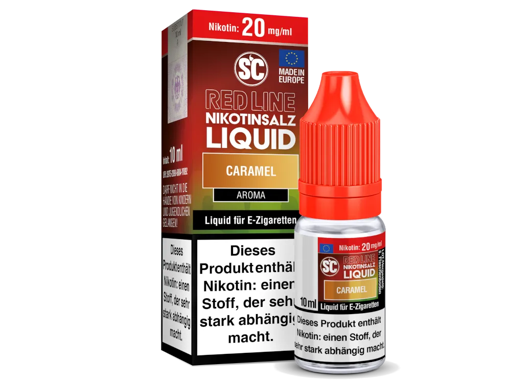 SC Red Line - Caramel 10ml Nikotinsalz Liquid