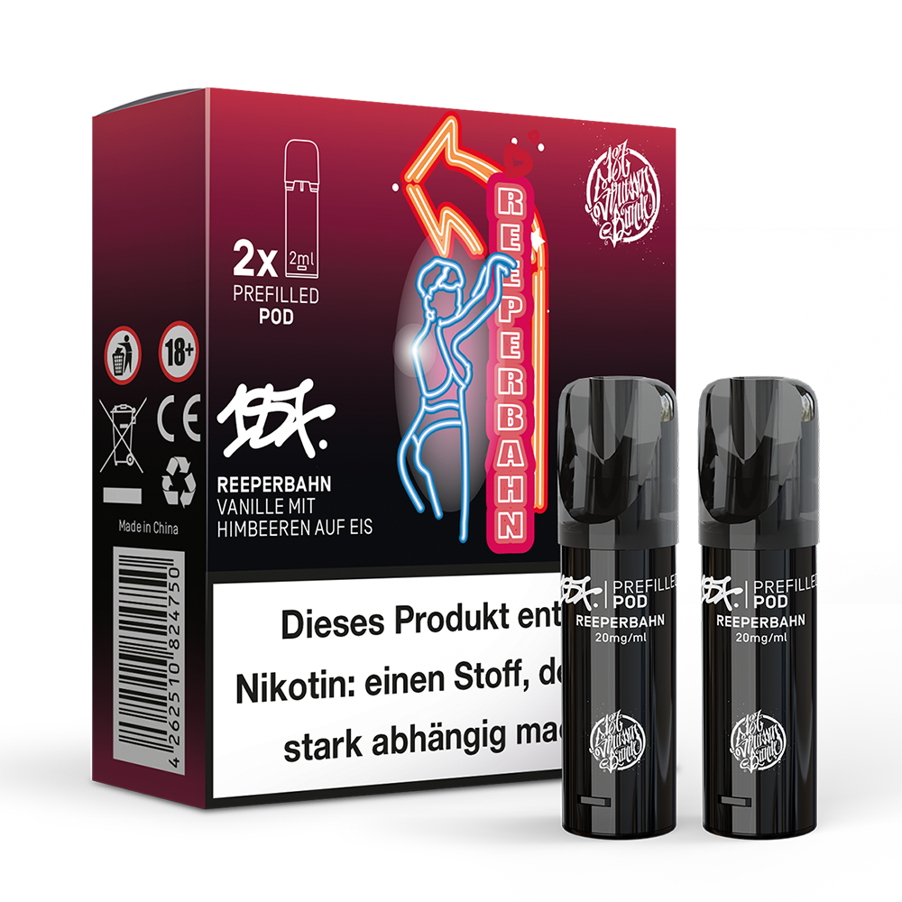 2x 187 Strassenbande Einweg Pod Repperbahn 20mg Nikotinsalz 2ml 2x 187 Strassenbande Einweg Pod Repperbahn 20mg Nikotinsalz 2ml