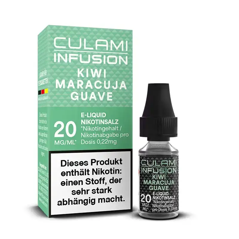 Culami Infusion - Kiwi Maracuja Guave 10ml Nikotinsalz Liquid