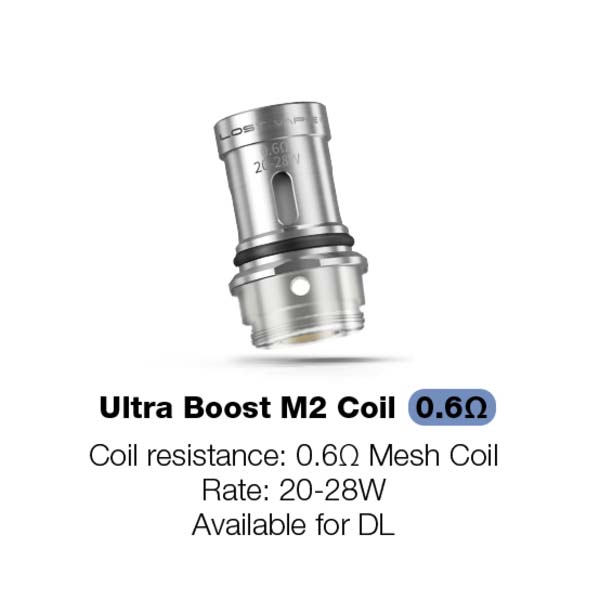 Lost Vape UB M2 Coil 0,6 Ohm (URSA Kit Grus Kit Grus Kit) Lost Vape UB M2 Coil 0,6 Ohm (URSA Kit Grus Kit Grus Kit)