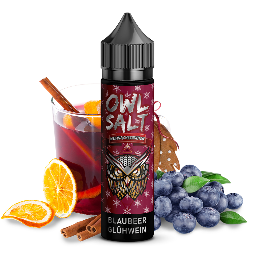 OWL Salt Aroma - Blaubeer Glühwein - 10ml OWL Salt Aroma - Blaubeer Glühwein - 10ml
