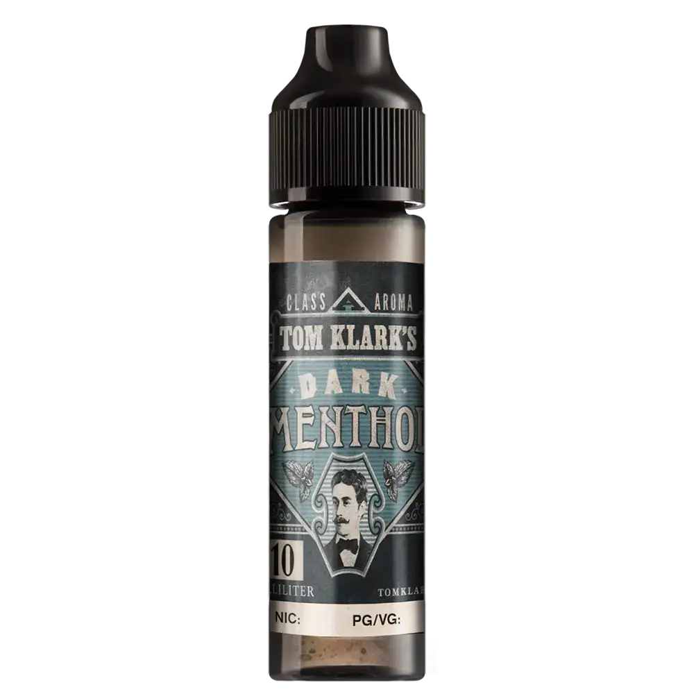 Tom Klark Dark Menthol 10ml Aroma in 60ml Flasche 