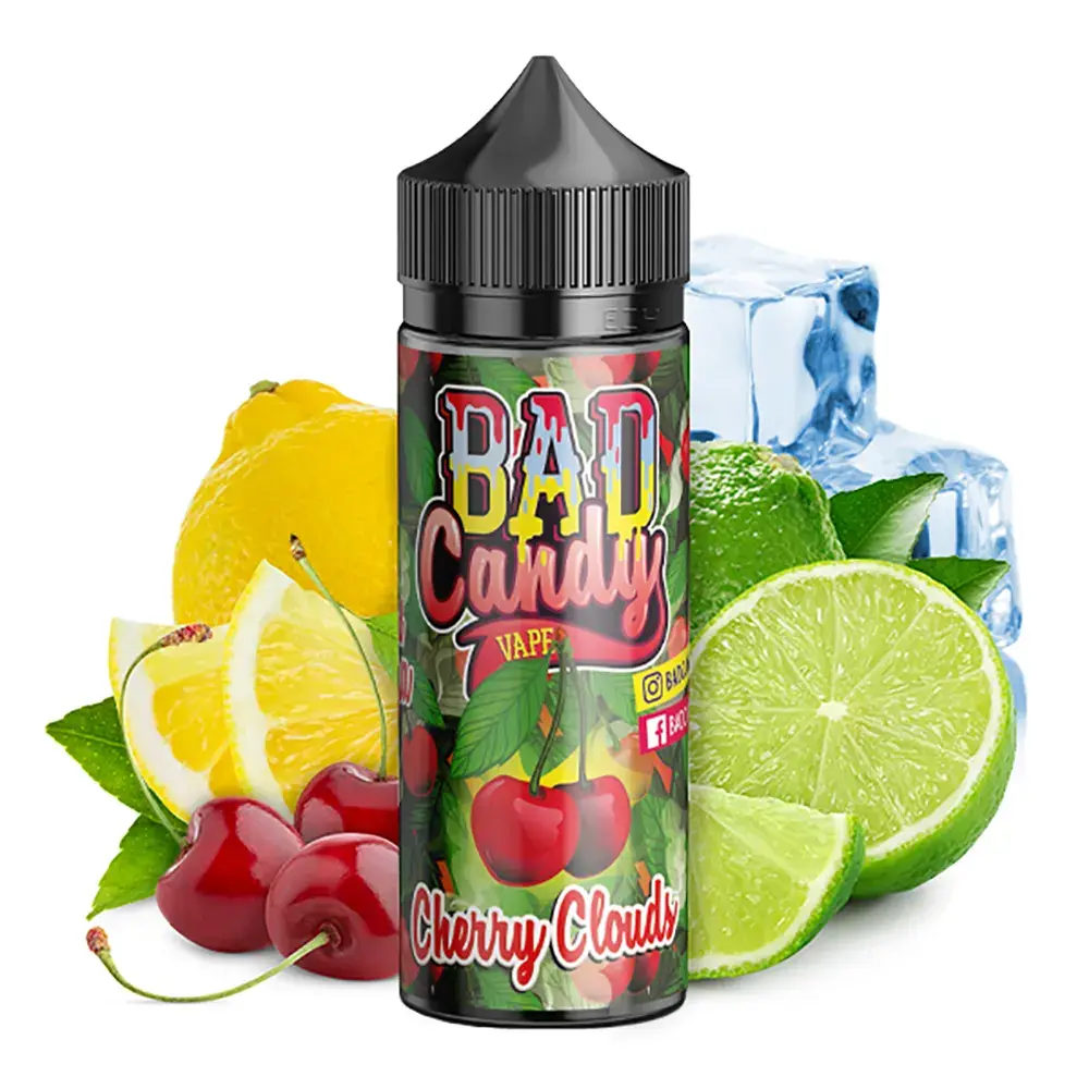 Bad Candy Cherry Clouds Aroma 10ml in 120ml Flasche 