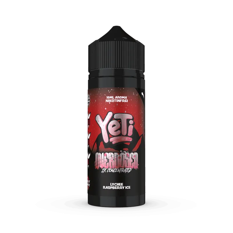 Yeti Overdosed - Lychee Raspberry Ice 10ml Aroma Longfill
