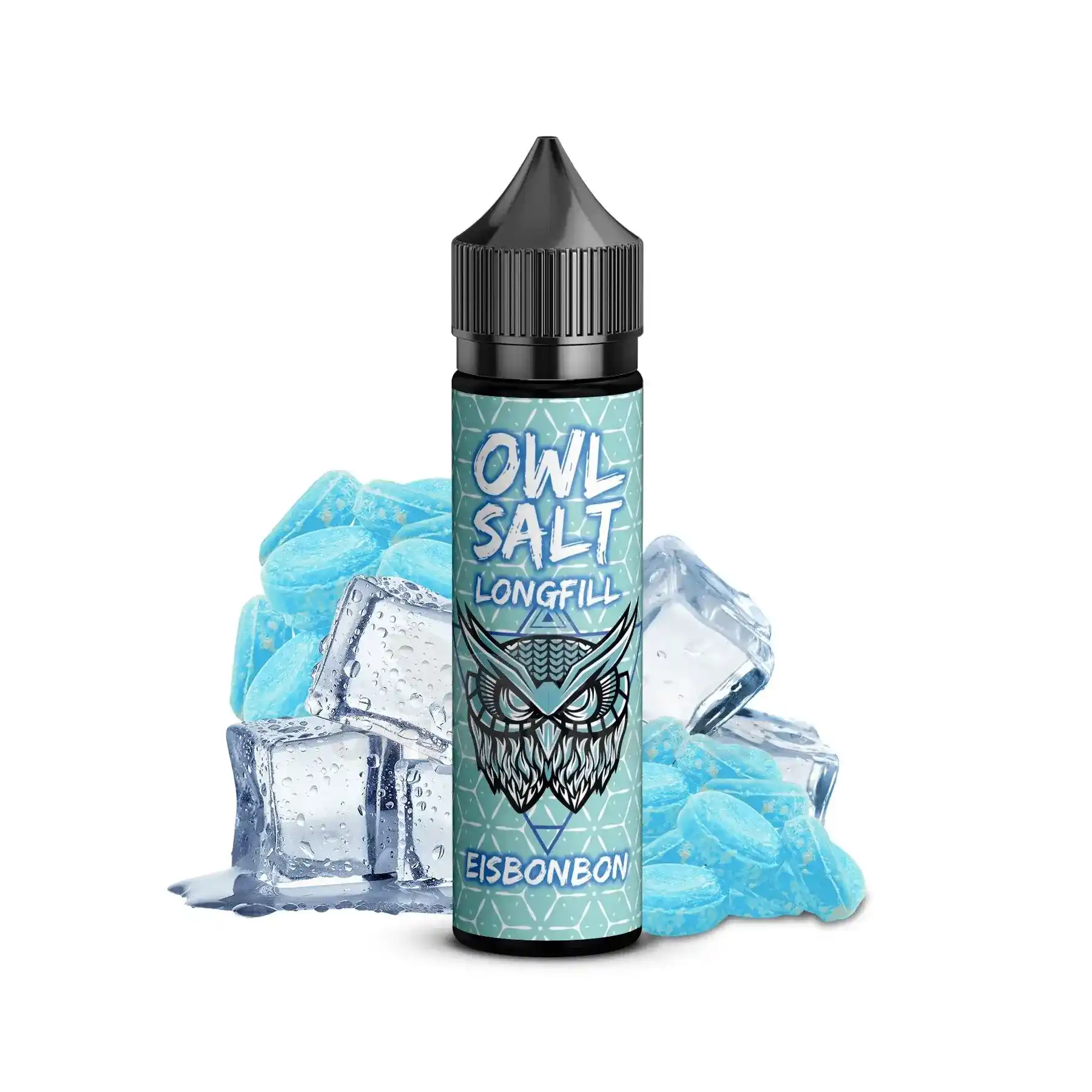 OWL Salt Aroma - Eisbonbon 10ml in 60ml Flasche