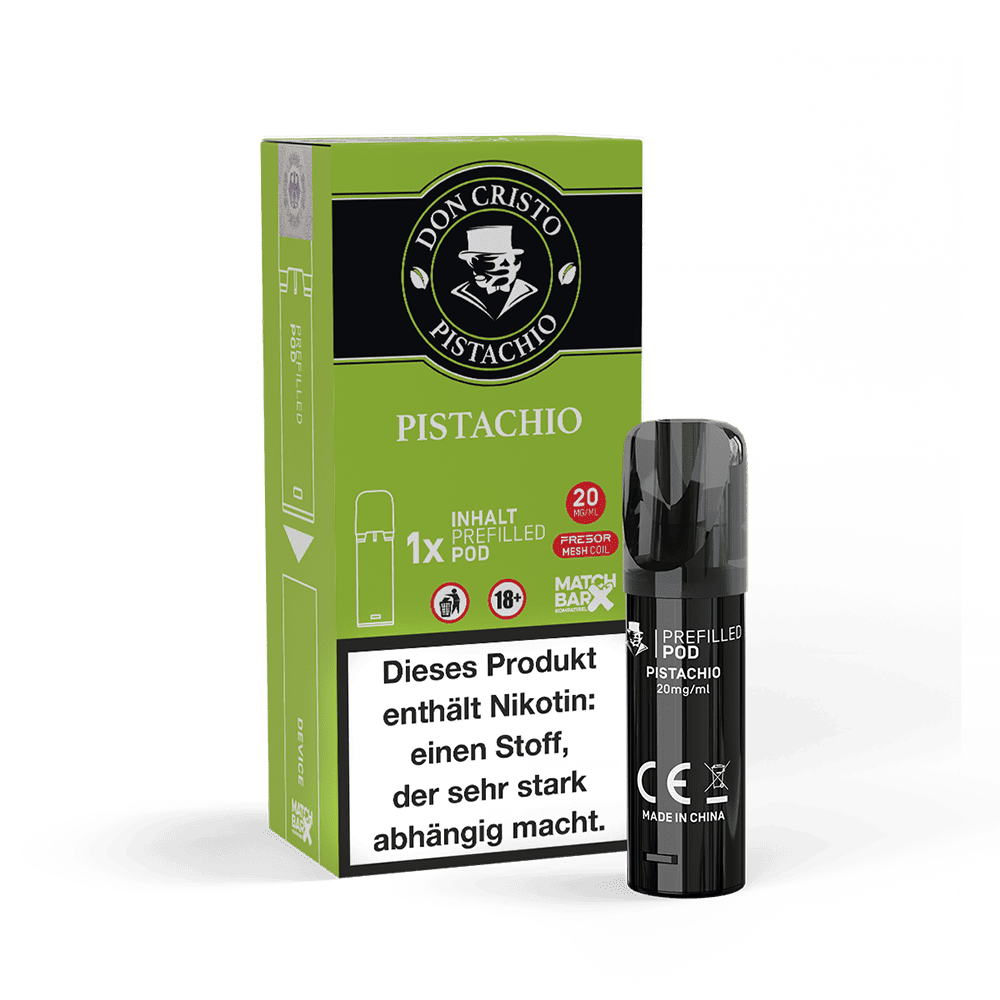 Don Cristo Einweg Pod - Pistachio - 20mg 2ml 