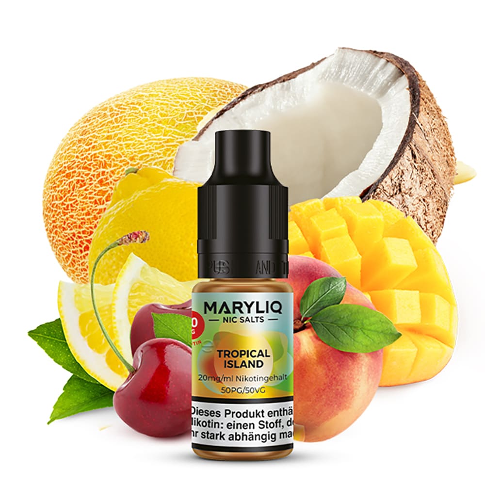 Maryliq Nikotinsalz - Tropical Island - 20mg 10ml  Maryliq Nikotinsalz - Tropical Island - 20mg 10ml