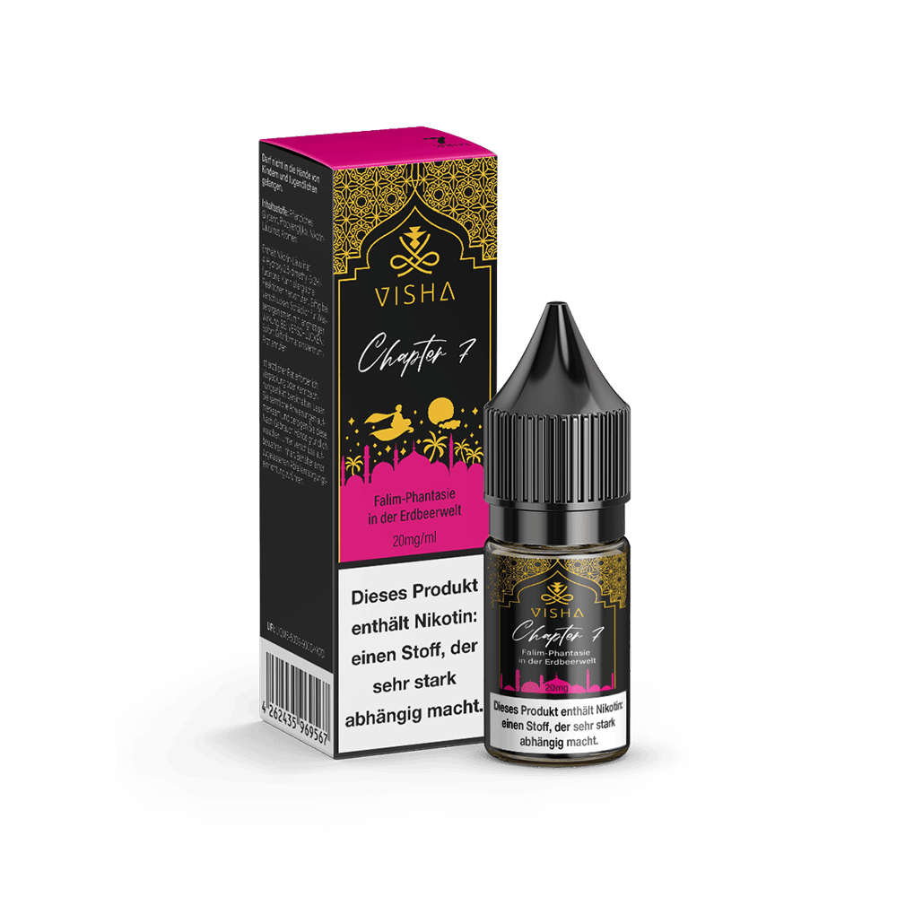 VISHA Nikotinsalz - Chapter 7 - 10ml Liquid 20mg VISHA Nikotinsalz - Chapter 7 - 10ml Liquid 20mg