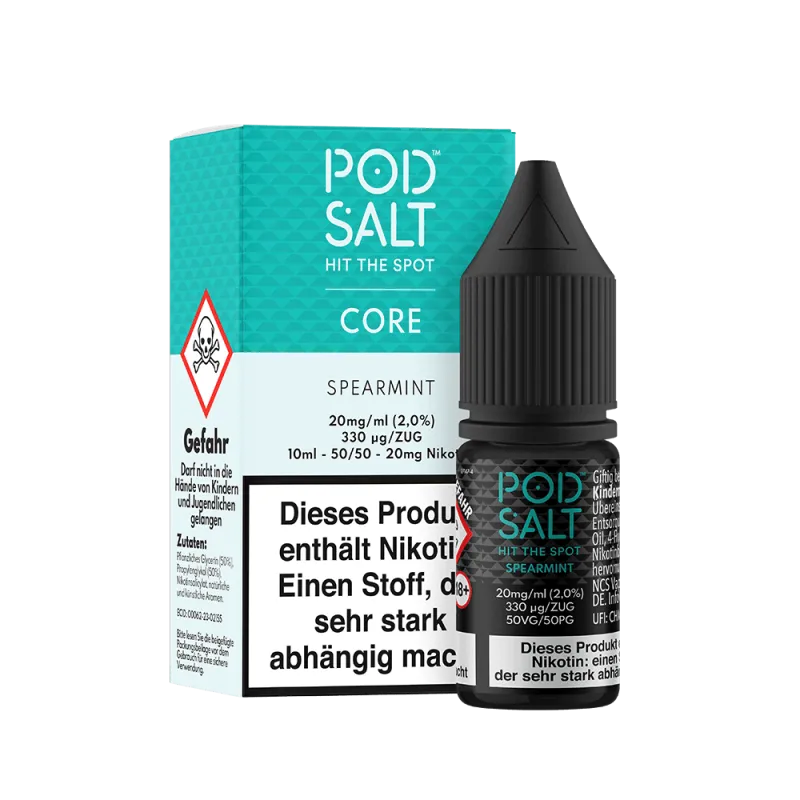 Pod Salt Core - Spearmint 10ml Nikotinsalz Liquid