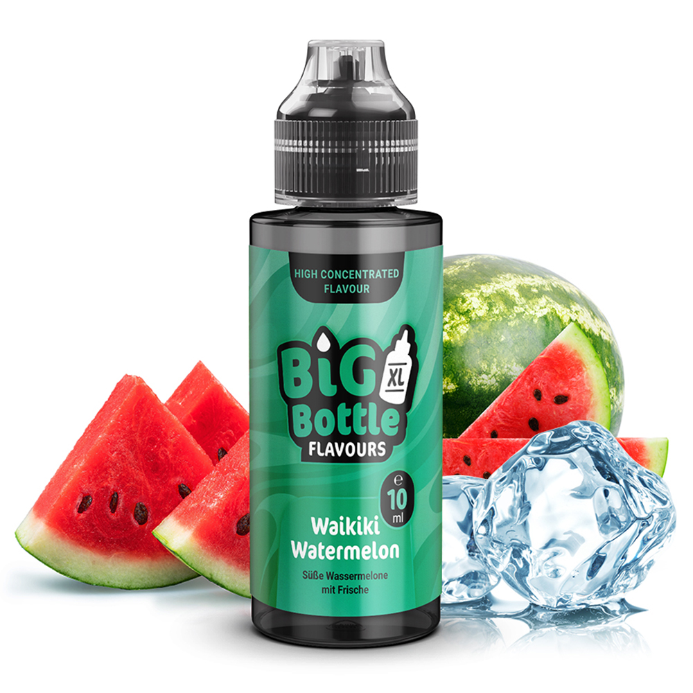 Big Bottle Flavours Aroma - Waikiki Watermelon - 10ml in 120ml Flasche Big Bottle Flavours Aroma - Waikiki Watermelon - 10ml in 120ml Flasche