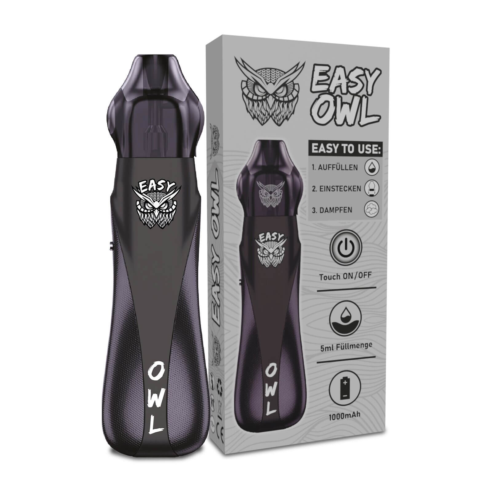 Easy OWL Pod Kit Black Carbon