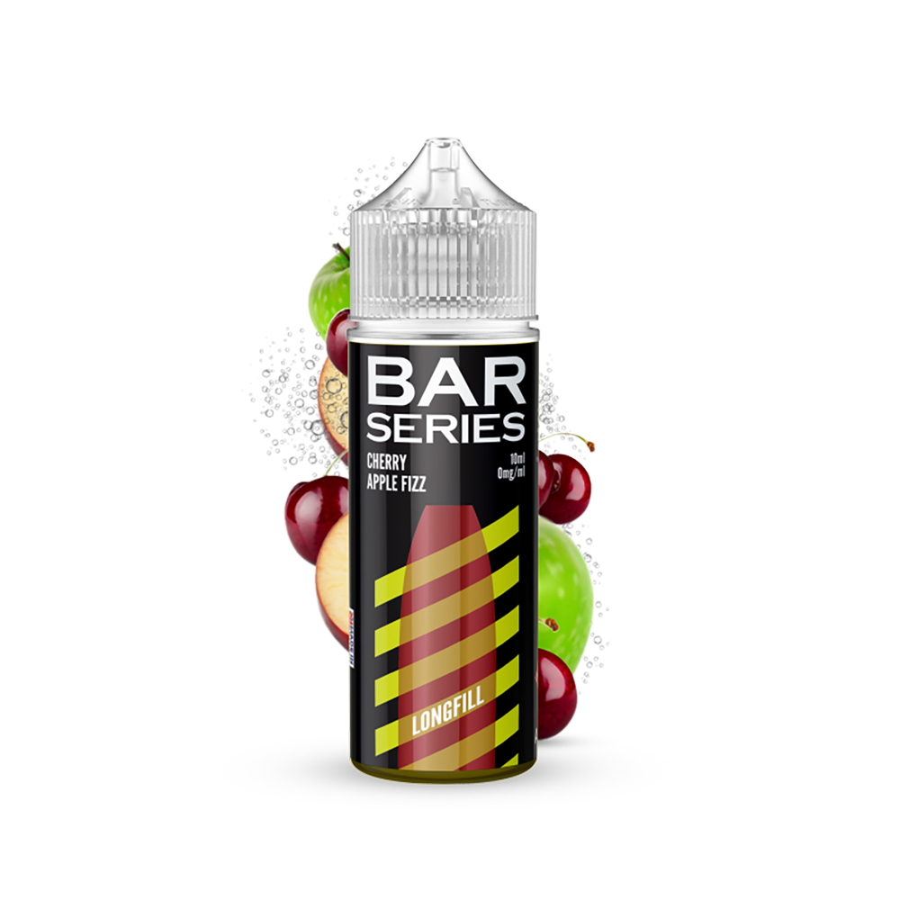 Bar Series Aroma Longfill - Cherry Apple Fizz - 10ml in 120ml Flasche 