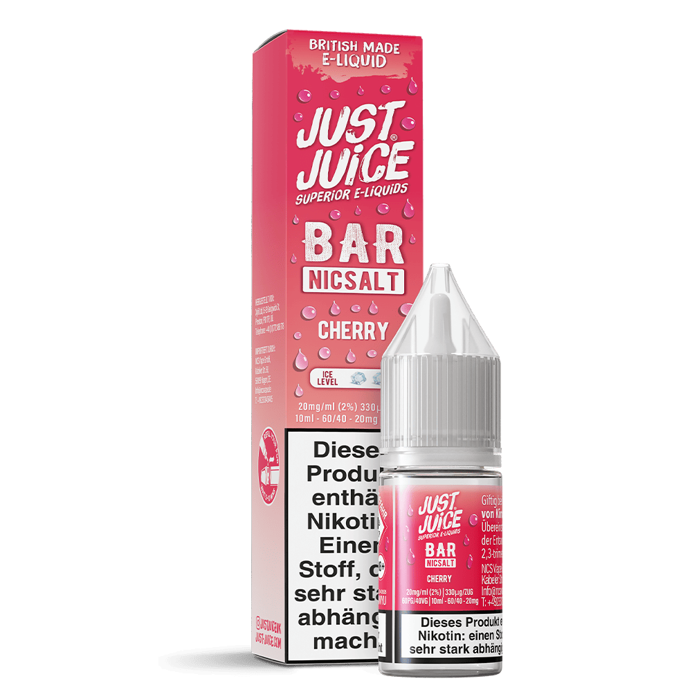 Just Juice Nikotinsalz - Cherry - 10ml Liquid 20mg  C