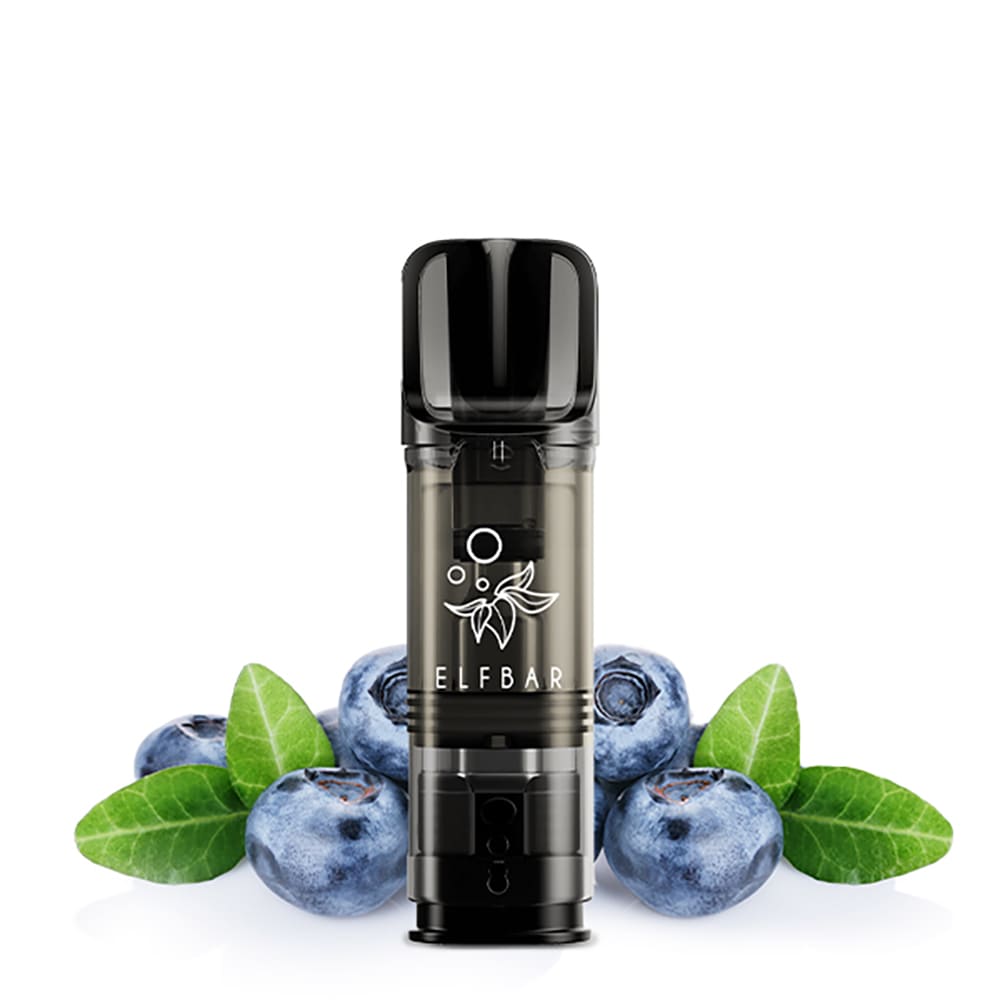 2x Elfbar Elfa Einweg Pod - Blueberry - 0mg 2ml  2x Elfbar Elfa Einweg Pod - Blueberry - 0mg 2ml