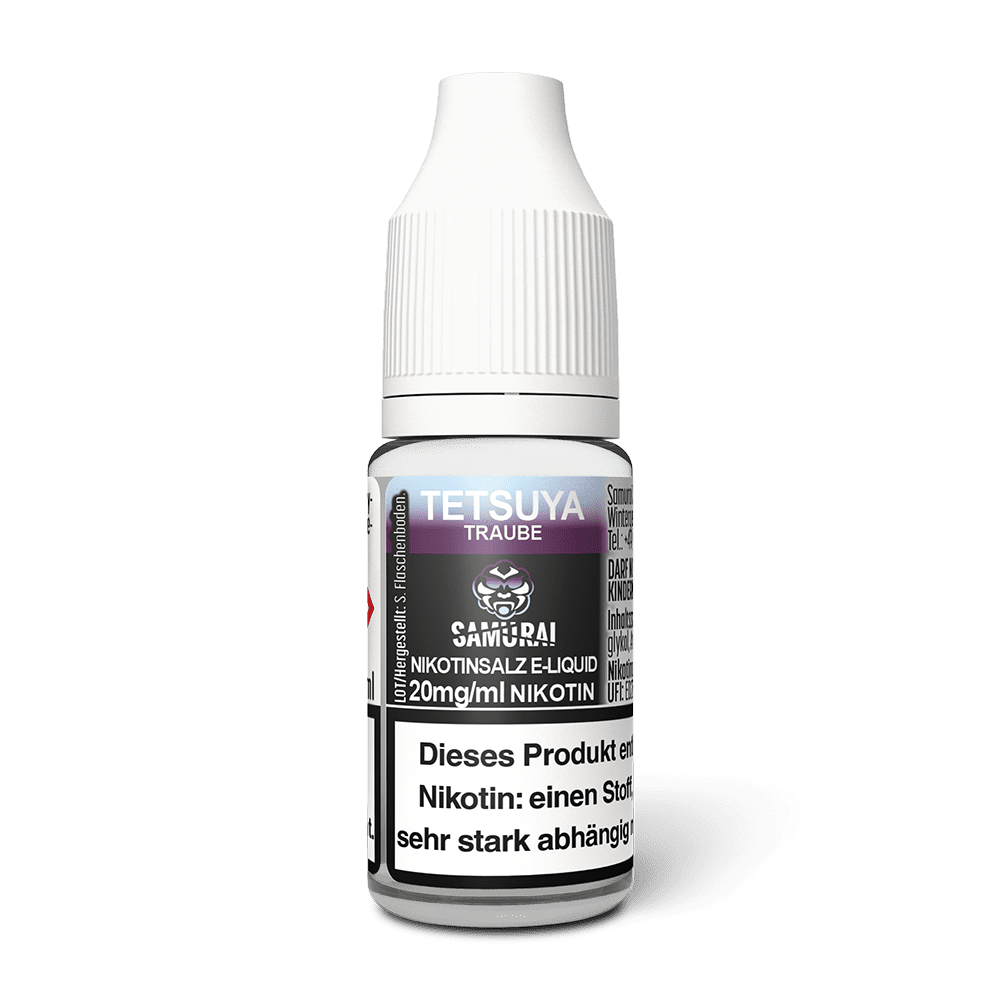 Samurai Nikotinsalz - Tetsuya Traube - Liquid 20mg 10ml 