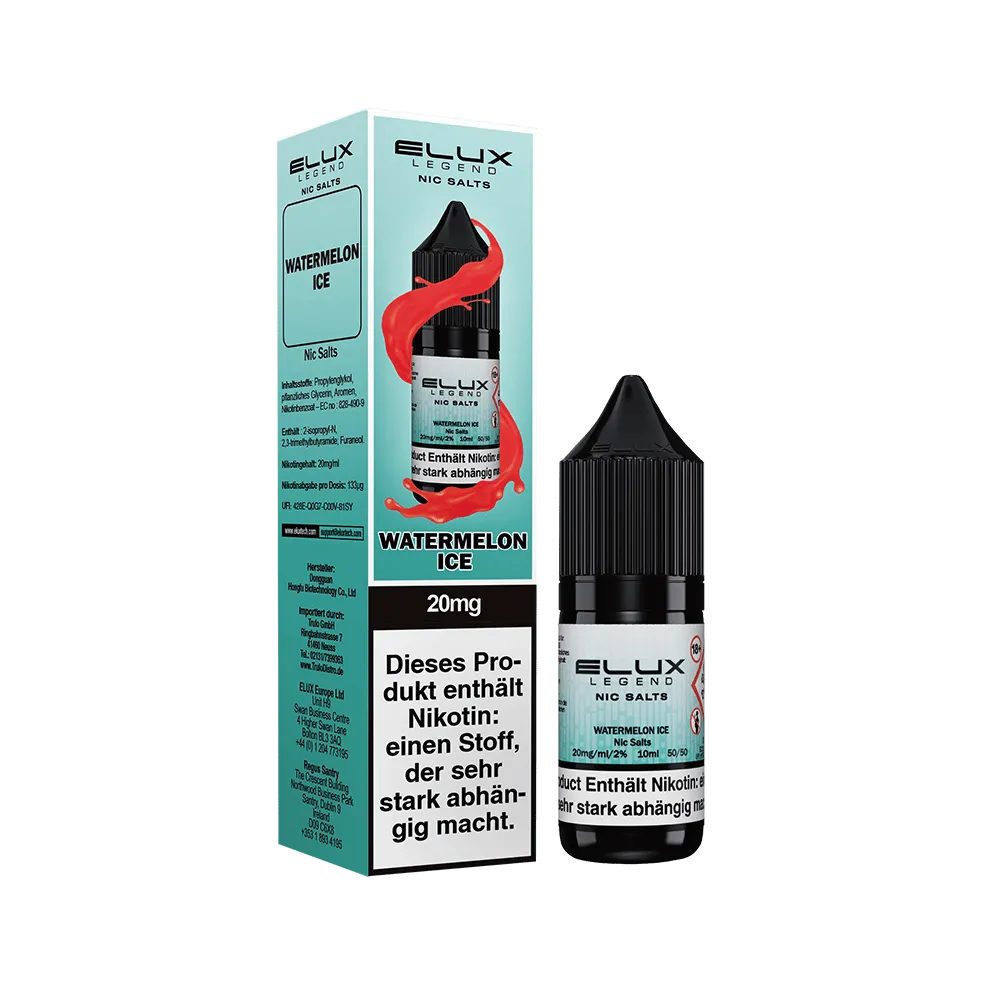 Elux - Watermelon Ice 10ml Nikotinsalz Liquid