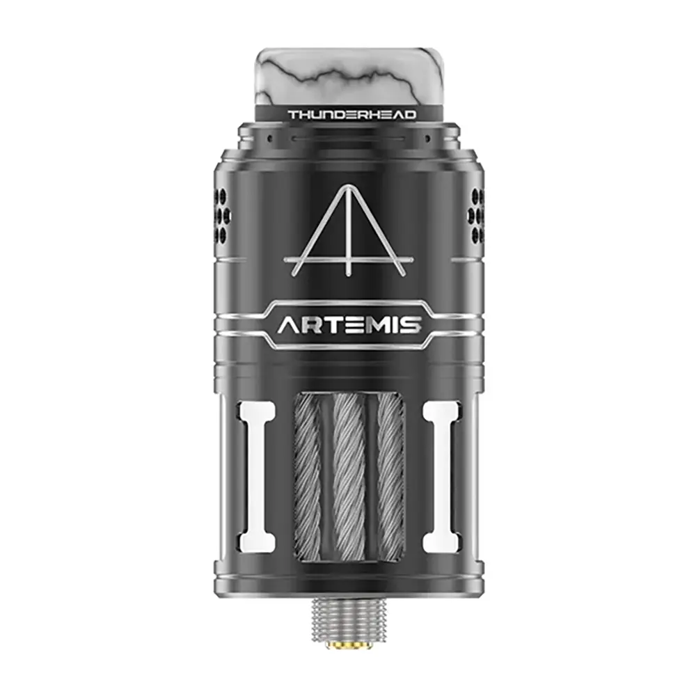 Thunderhead Creations Artemis II 2 TC RDTA Silver Black