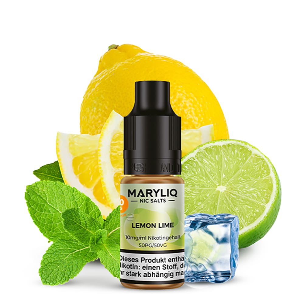 Maryliq Nikotinsalz - Lemon Lime - 10mg 10ml 