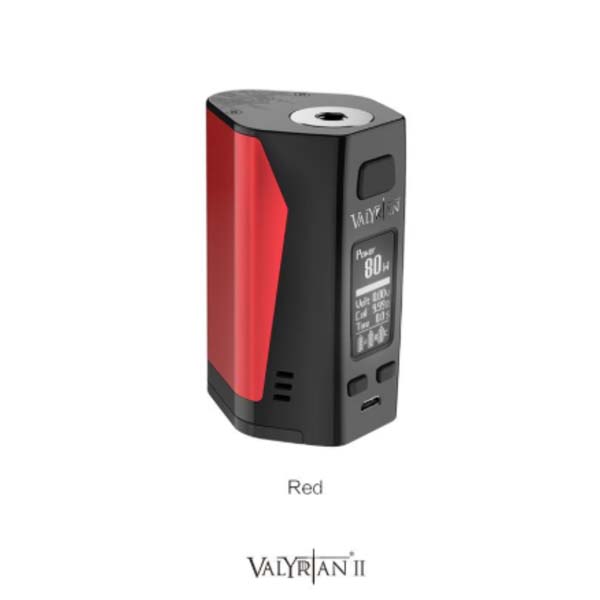 Uwell Valyrian II Mod Schwarz/ Rot