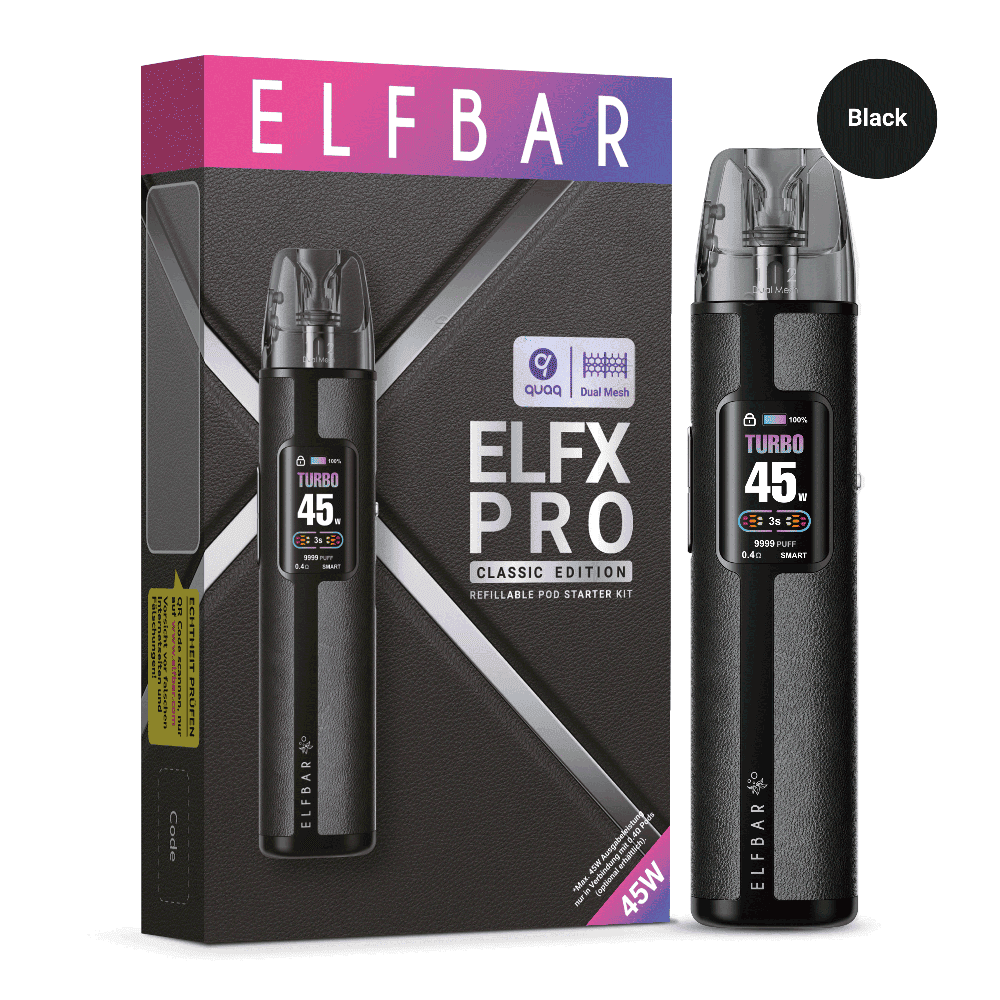 Elfbar ELFX Pro Kit Black