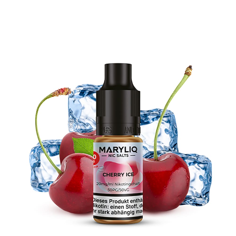 Maryliq Nikotinsalz - Cherry Ice - 20mg 10ml  Maryliq Nikotinsalz - Cherry Ice - 20mg 10ml