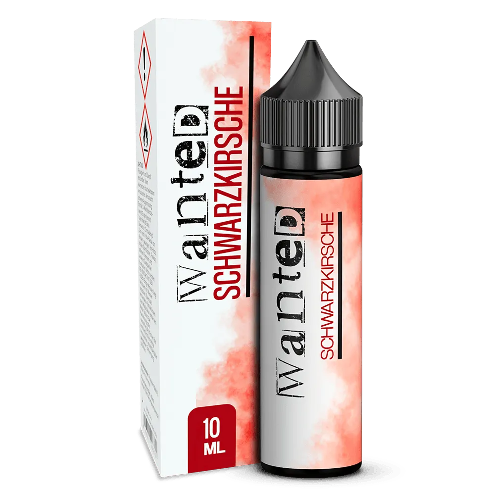 Wanted - Schwarzkirsche 10ml Aroma Longfill
