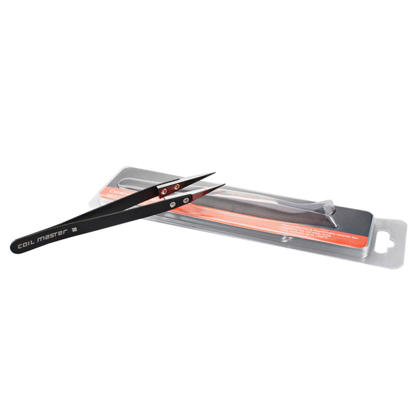 Coil Master Keramik-Pinzette schwarz Coil Master Keramik-Pinzette schwarz