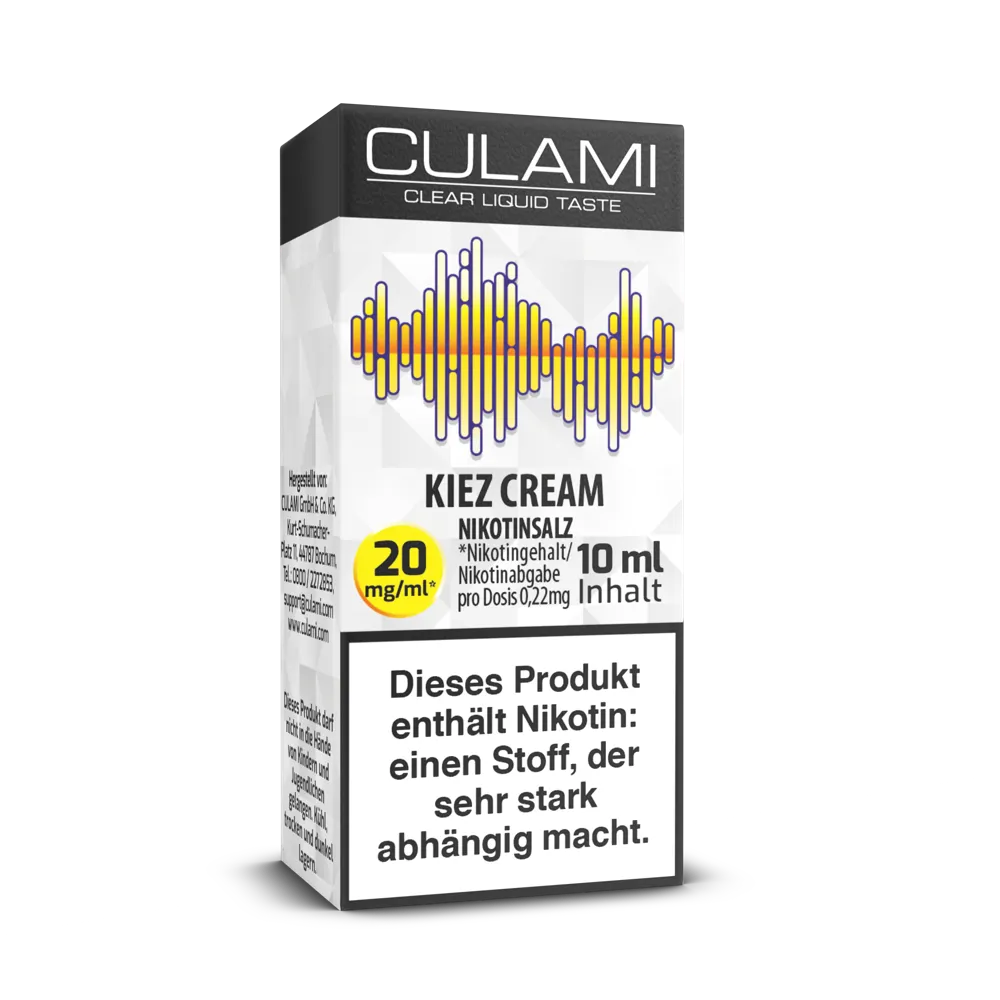 Culami - Kiez Cream 10ml Nikotinsalz Liquid