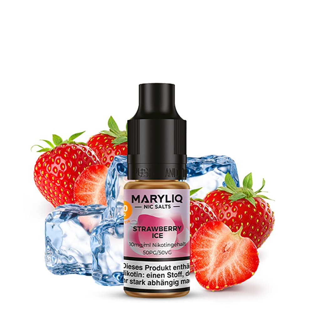 Maryliq Nikotinsalz - Strawberry Ice - 10mg 10ml 