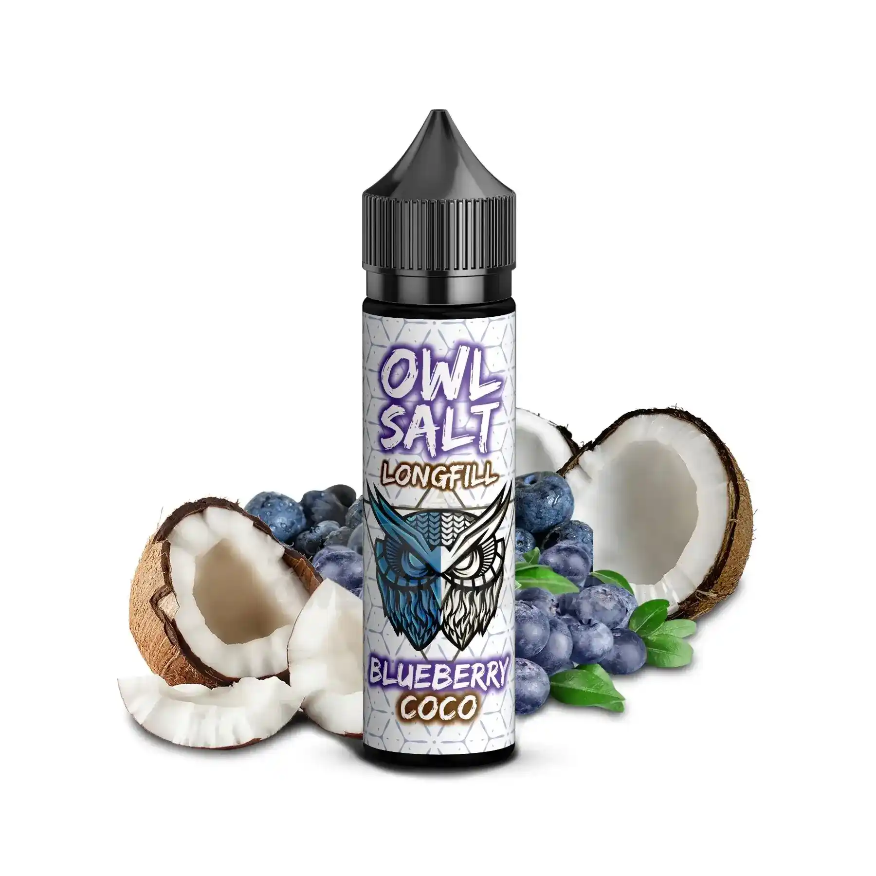 OWL Salt - Blueberry Coco - 10ml Aroma Longfill OWL Salt - Blueberry Coco - 10ml Aroma Longfill