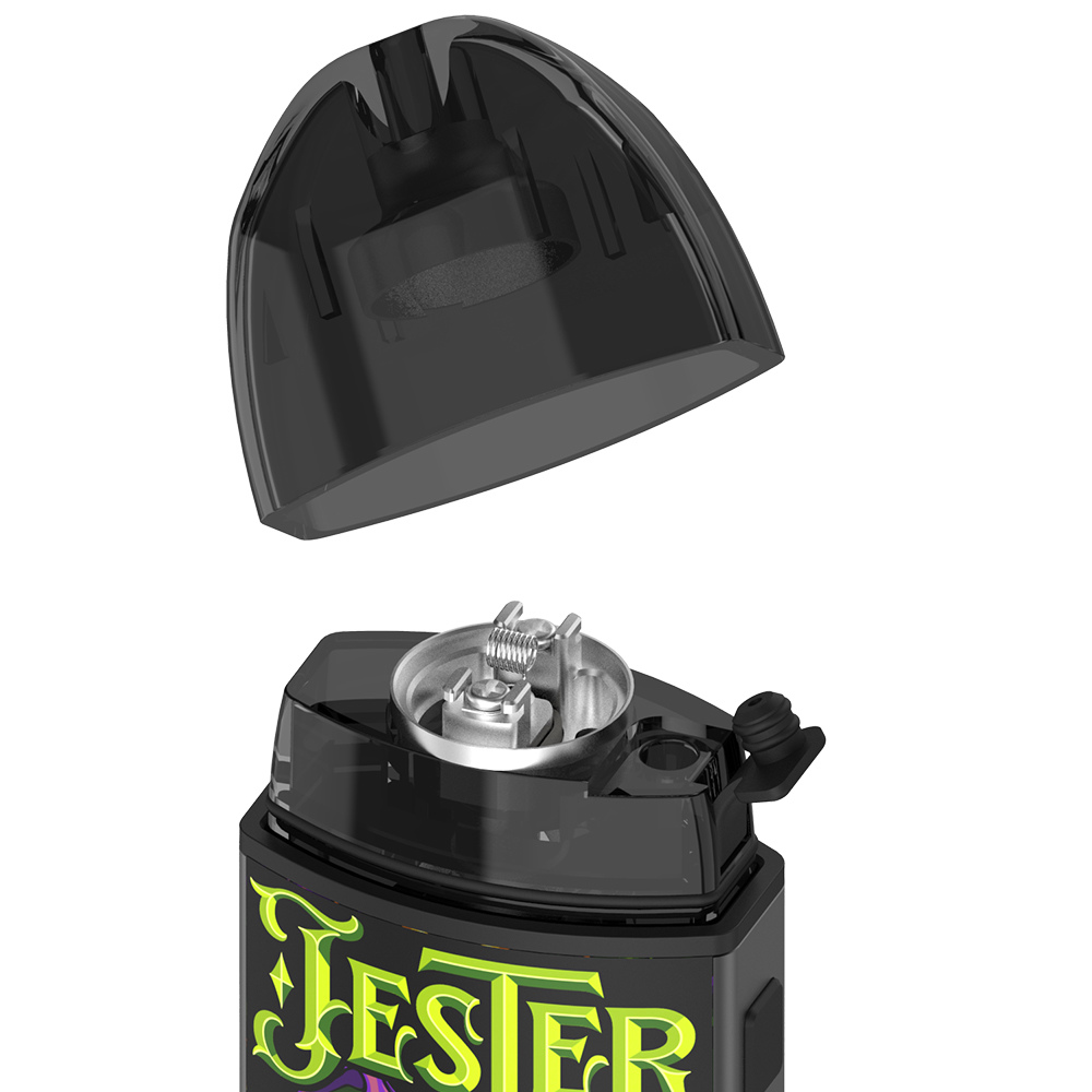 Vapefly Jester Pod Kit silber Selbstwickel Edition