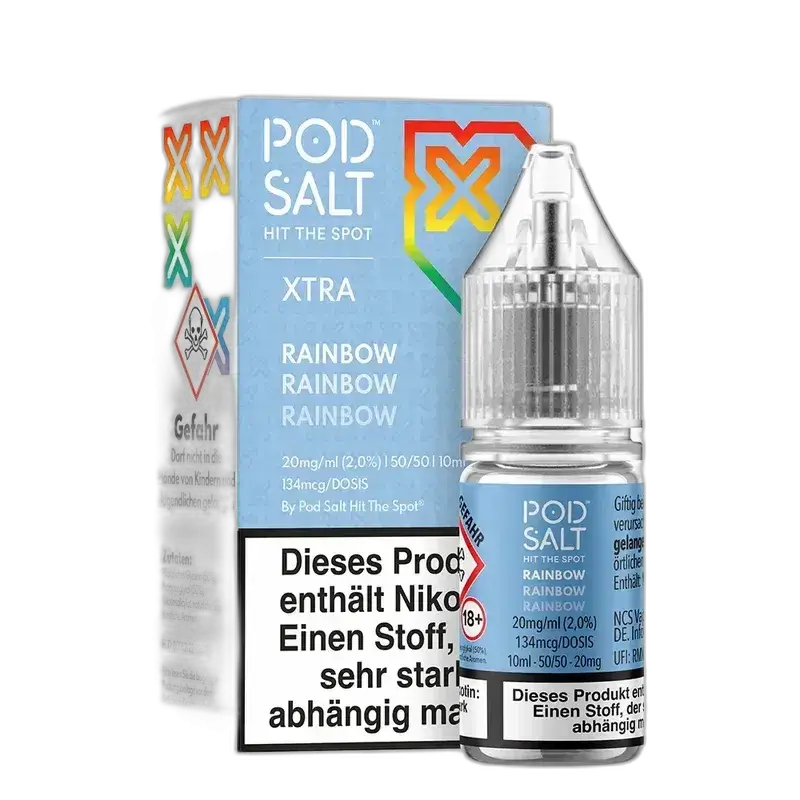 Pod Salt Xtra - Rainbow 10ml Nikotinsalz Liquid