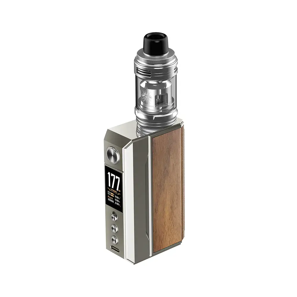 Voopoo Drag 4 Kit Pale Gold Walnut Voopoo Drag 4 Kit Pale Gold Walnut
