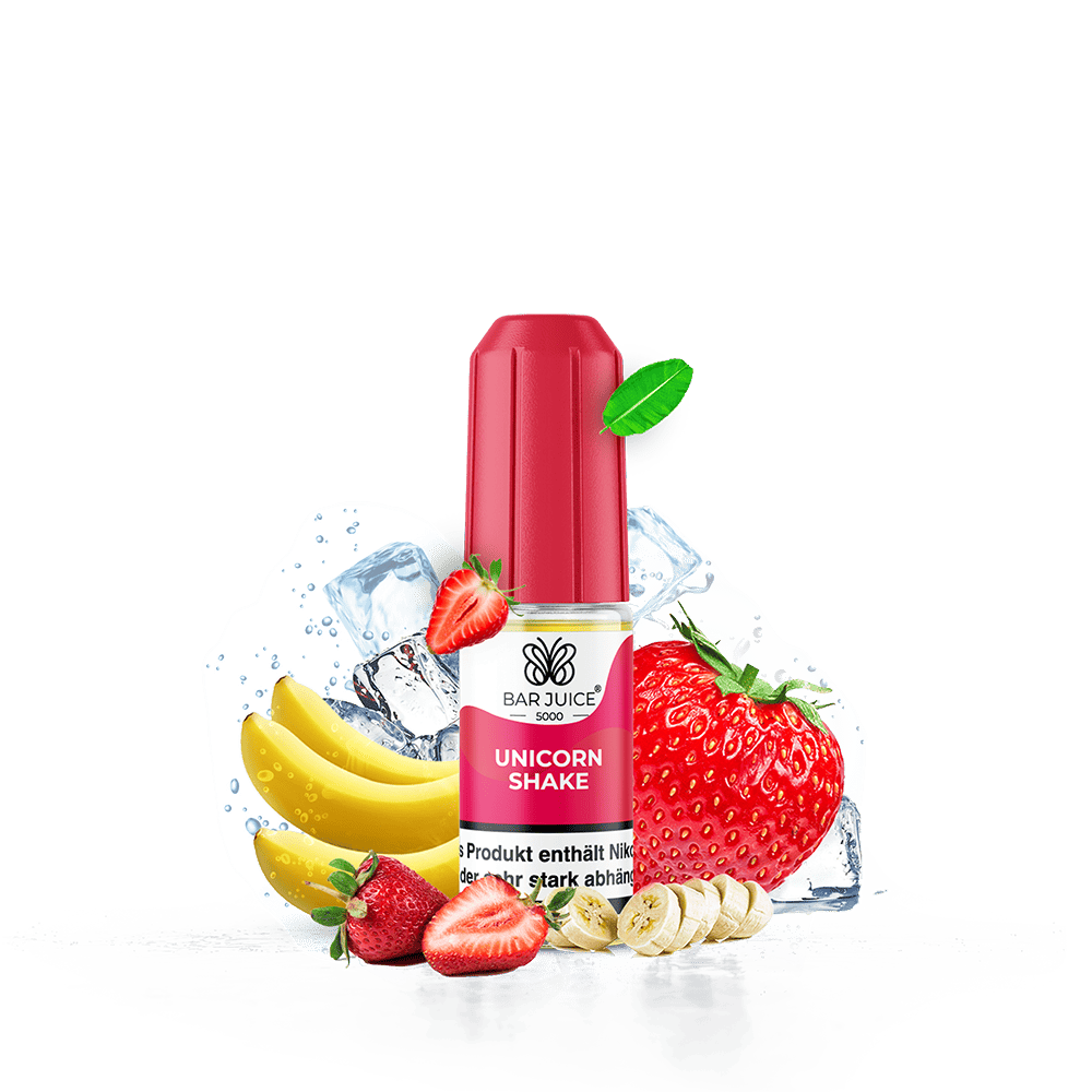 Bar Juice 5000 Nikotinsalz - Unicorn Shake - Liquid 20mg 10ml C Bar Juice 5000 Nikotinsalz - Unicorn Shake - Liquid 20mg 10ml C