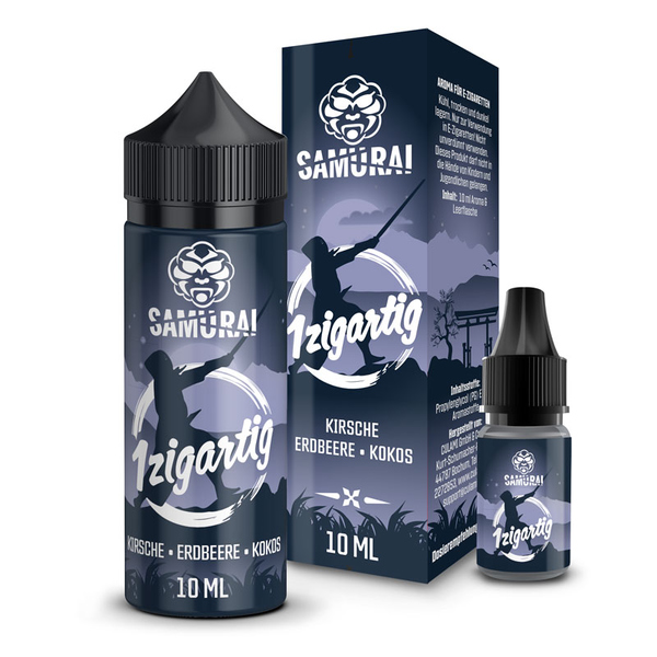 Samurai 1zigartig 10ml Aroma in 120ml Chubby Samurai 1zigartig 10ml Aroma in 120ml Chubby