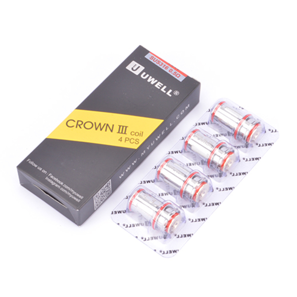 Uwell Crown III 3 Verdampferkopf 0,25 Ohm Uwell Crown III 3 Verdampferkopf 0,25 Ohm
