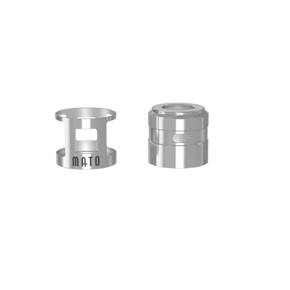 Vandyvape MATO Tankshield/Topcap Kit edelstahl