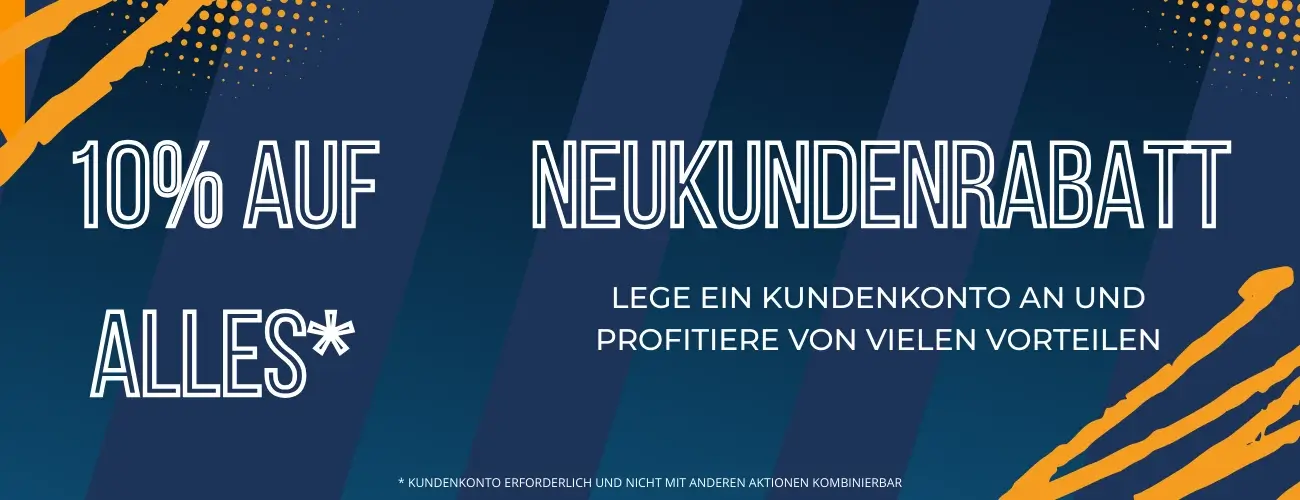 10 Neukundenrabatt