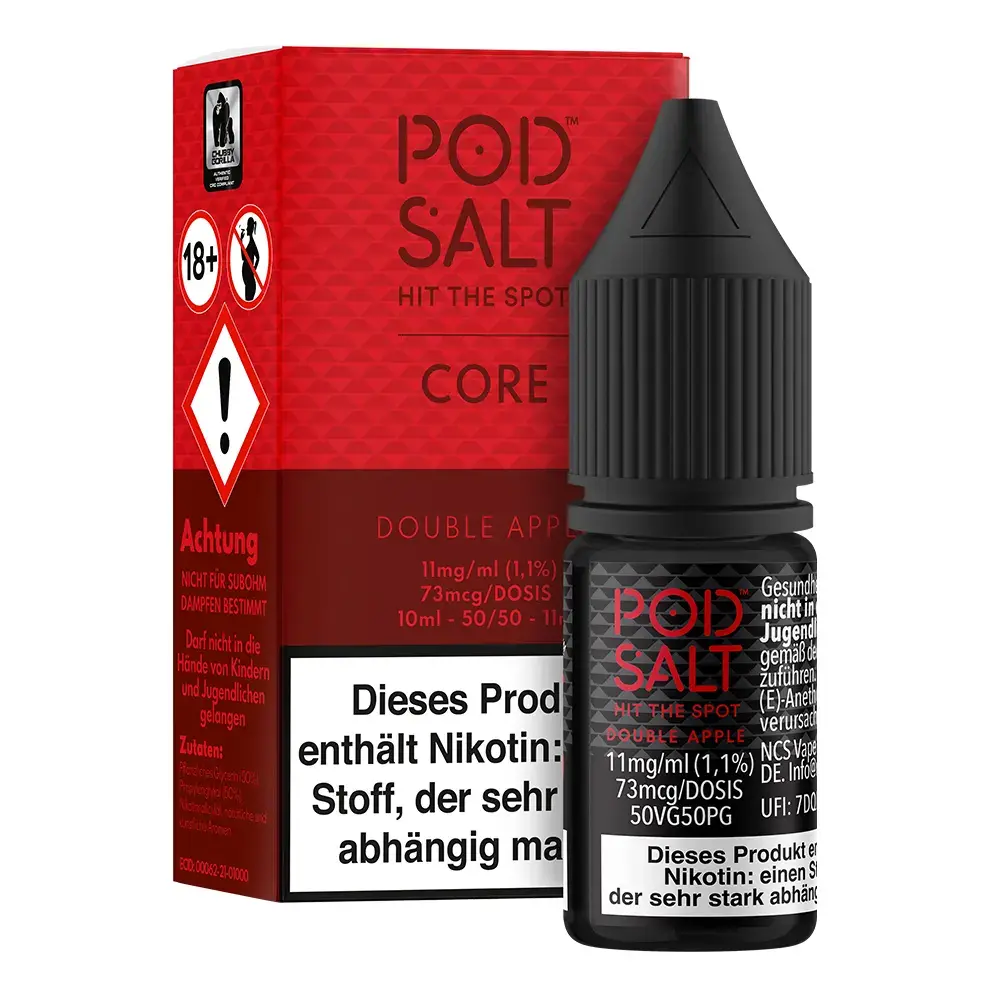 Pod Salt Core Double Apple 10ml 11mg 