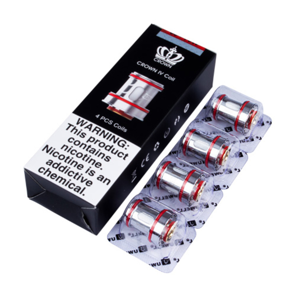 Uwell Crown IV 4 0,4 Ohm Verdampferköpfe Uwell Crown IV 4 0,4 Ohm Verdampferköpfe